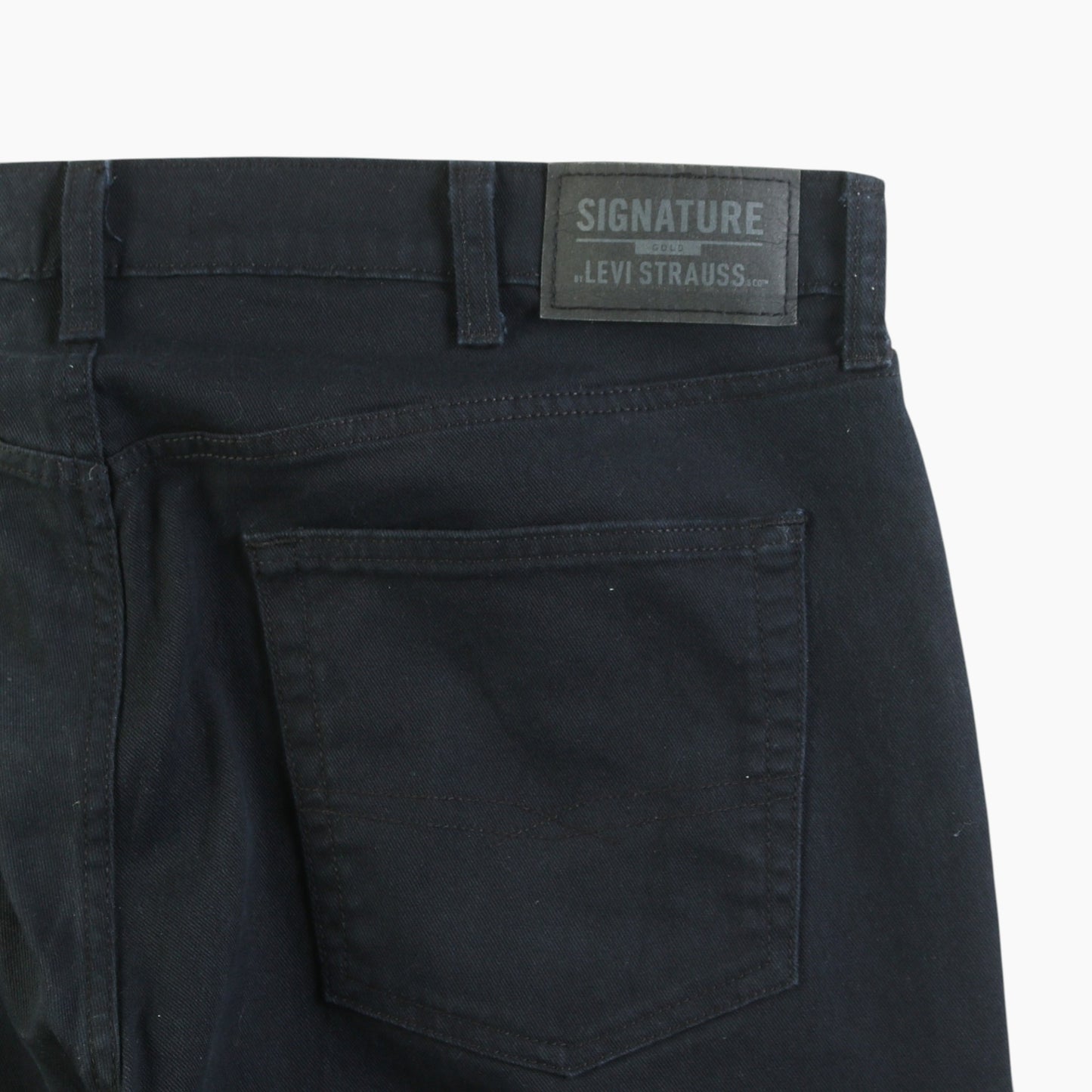 Vintage Signature Relaxed Jeans - Black 38/30