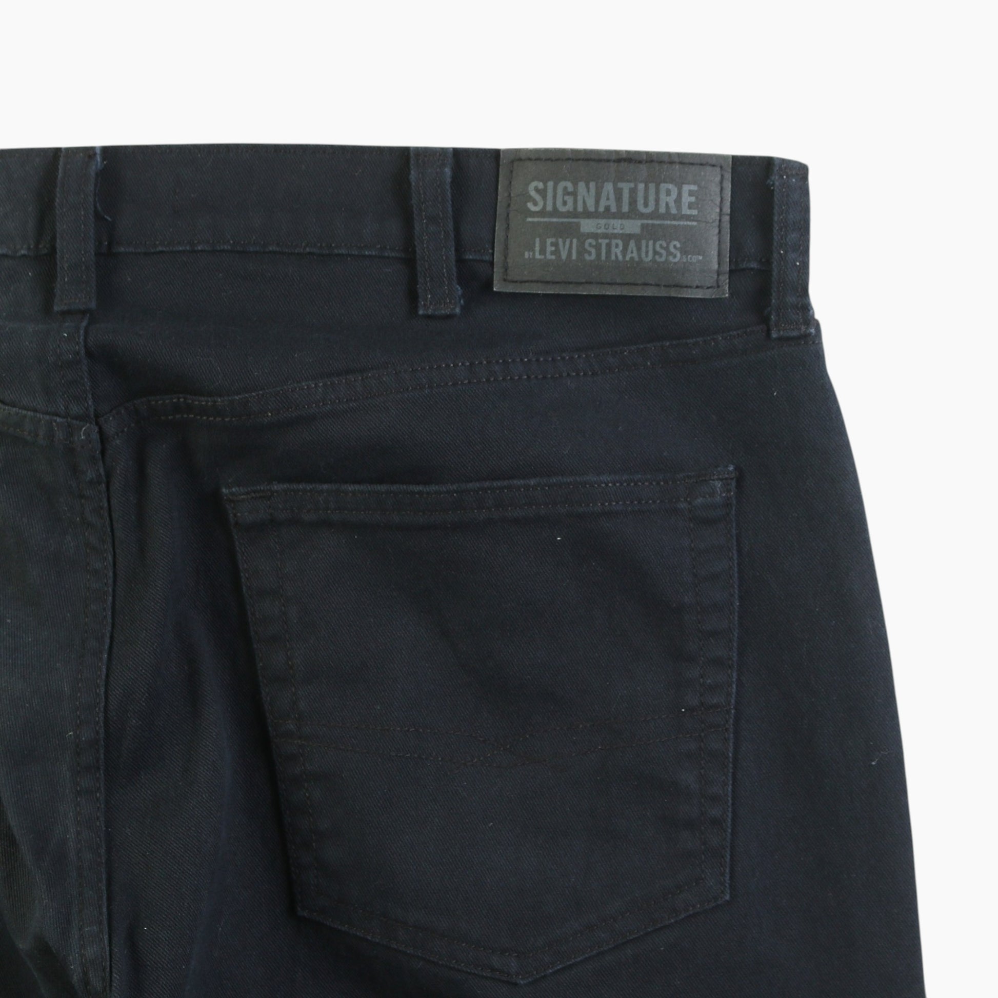 Vintage Signature Relaxed Jeans - Black 38/30