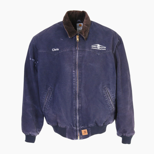 Santa Fe Bomber Jacket - Navy