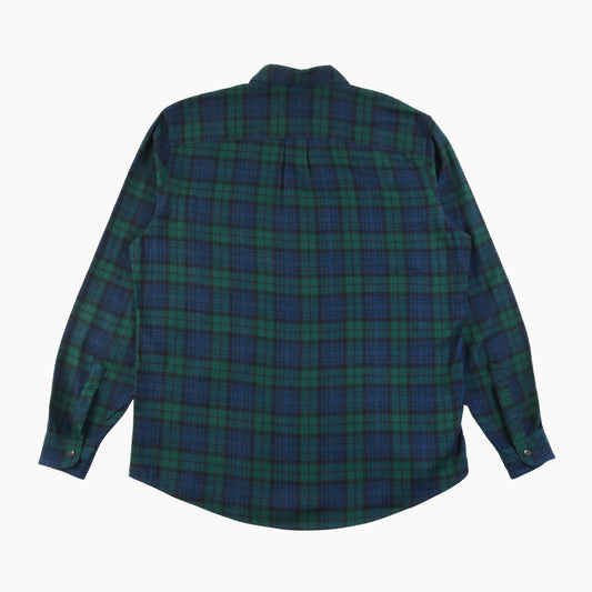 Vintage Shirt - Green Flannel