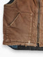 Lined Vest - Brown