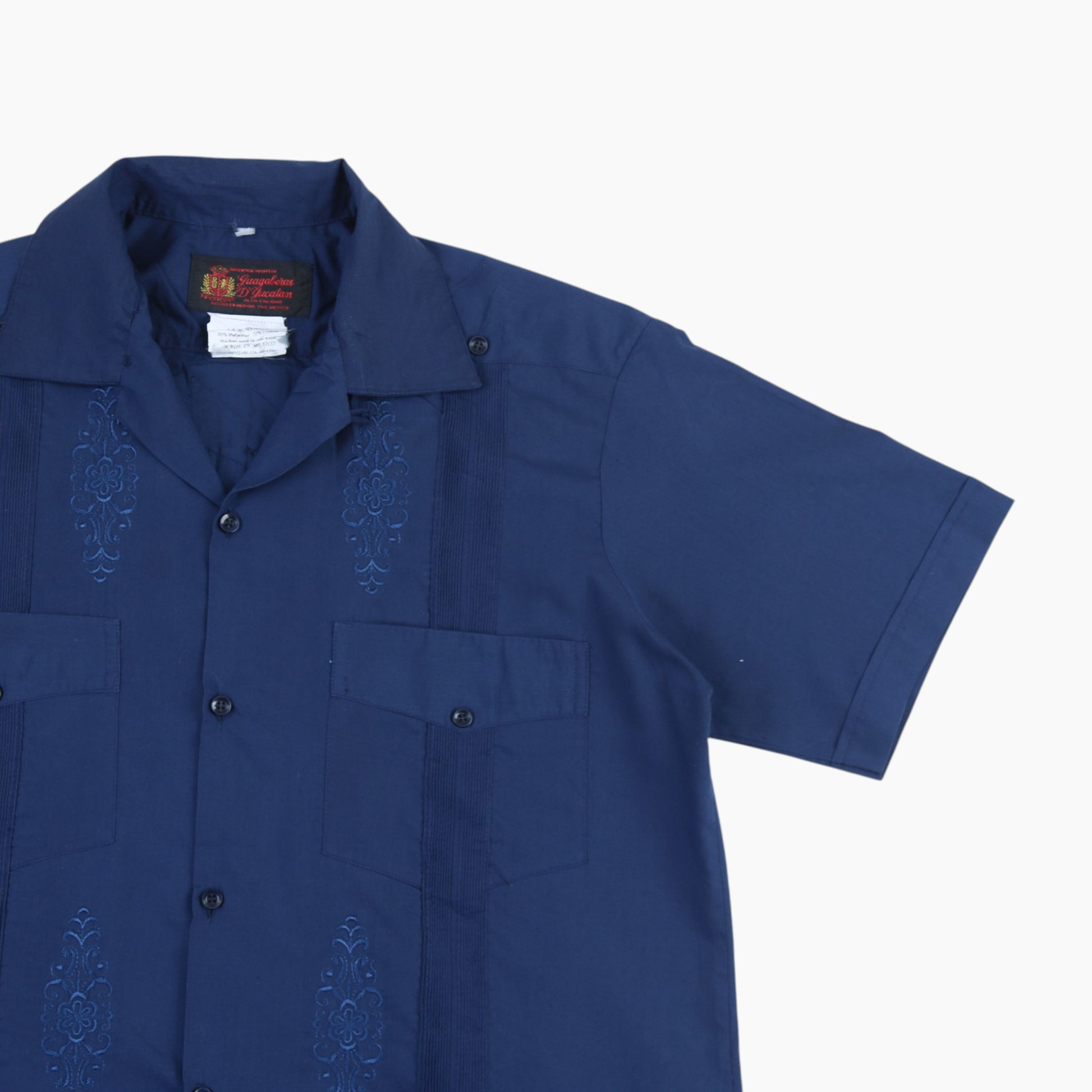 Vintage Cuban Guayabera Shirt