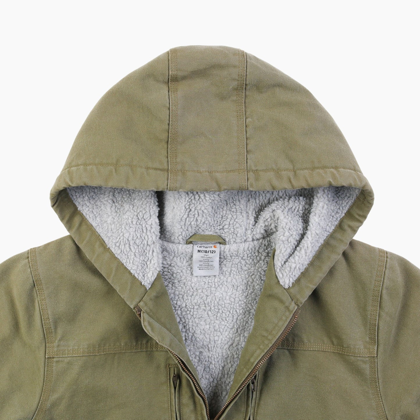 Active Hooded Jacket - Washed Green