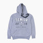 Vintage 'Senior' Graphic Hooded Sweatshirt