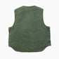 Lined Vest - Washed Green