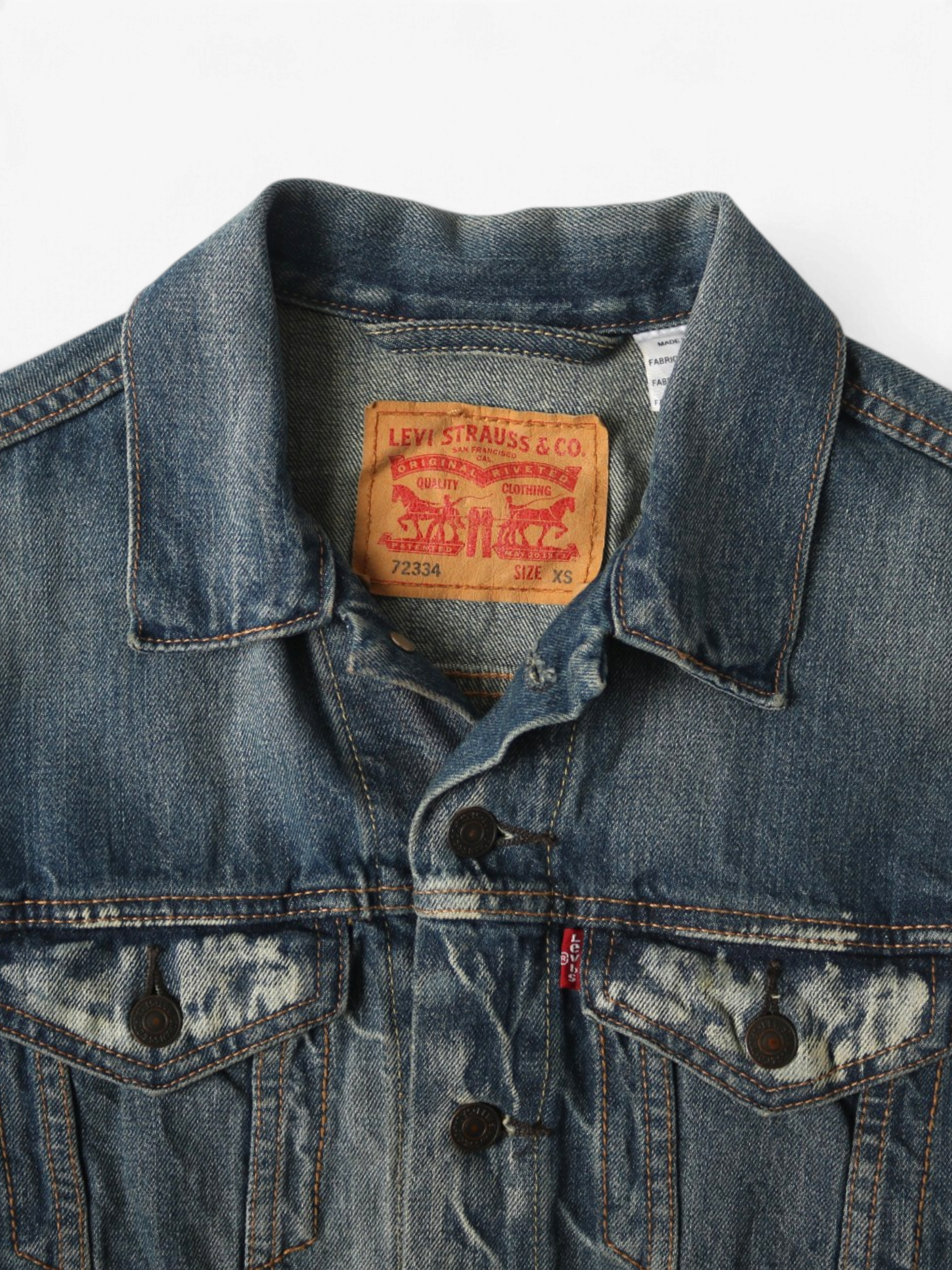 Vintage Denim Trucker Jacket