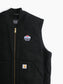 Lined Vest - Black