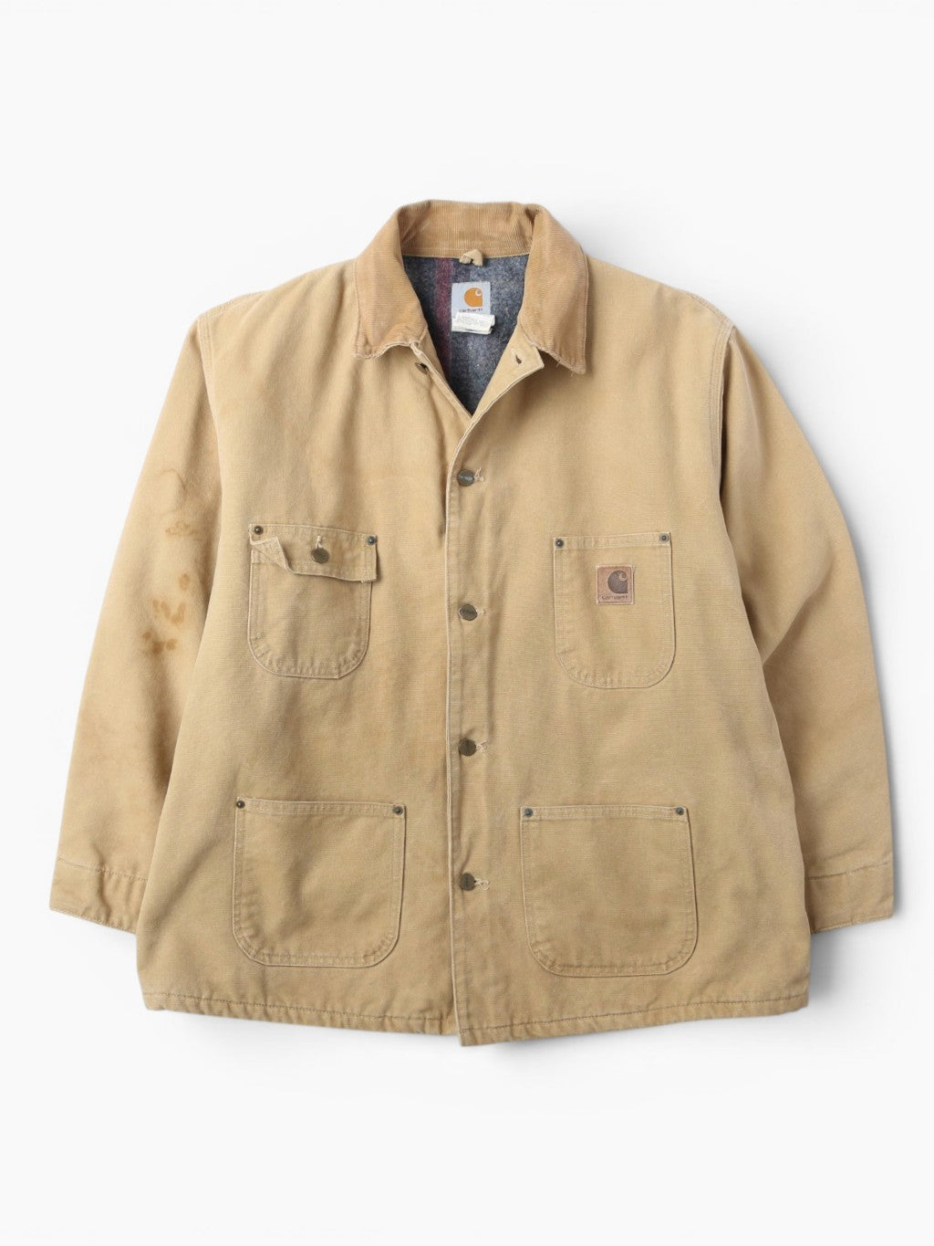 Traditional Chore Jacket - Beige