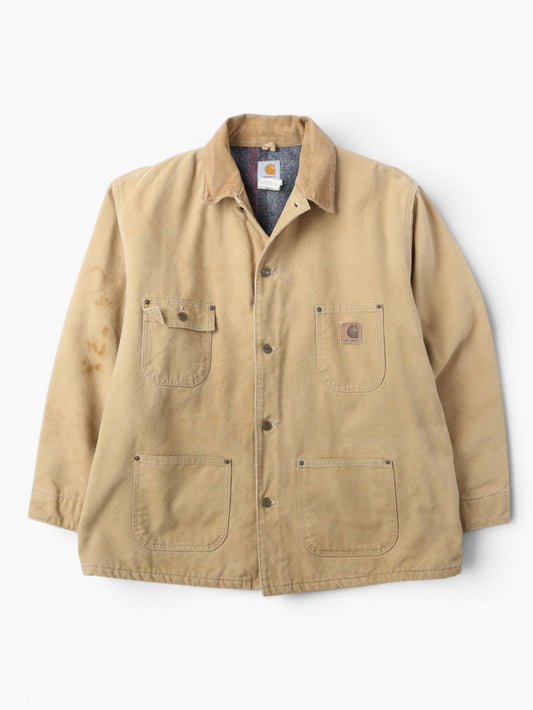 Traditional Chore Jacket - Beige