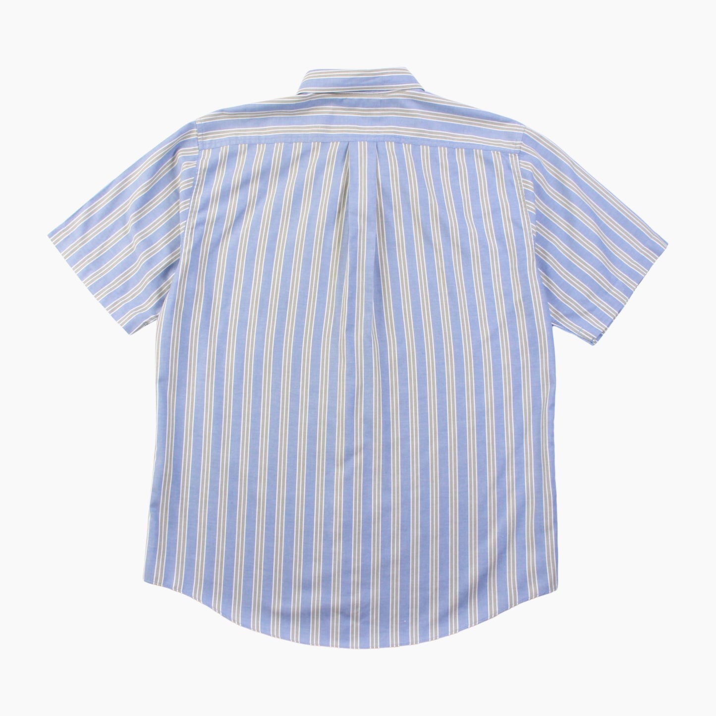 Chemise Vintage - Carreaux Bleus Et Blancs