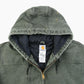 Active Hooded Jacket - Washed Green