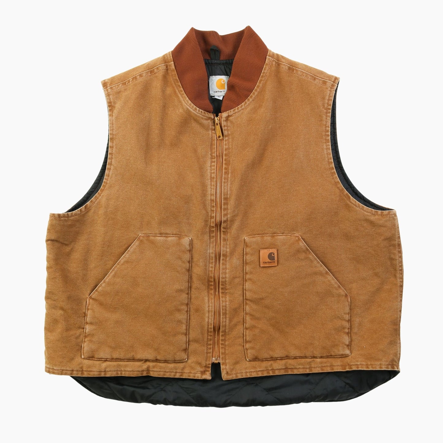 Lined Vest - Washed Hamilton Brown