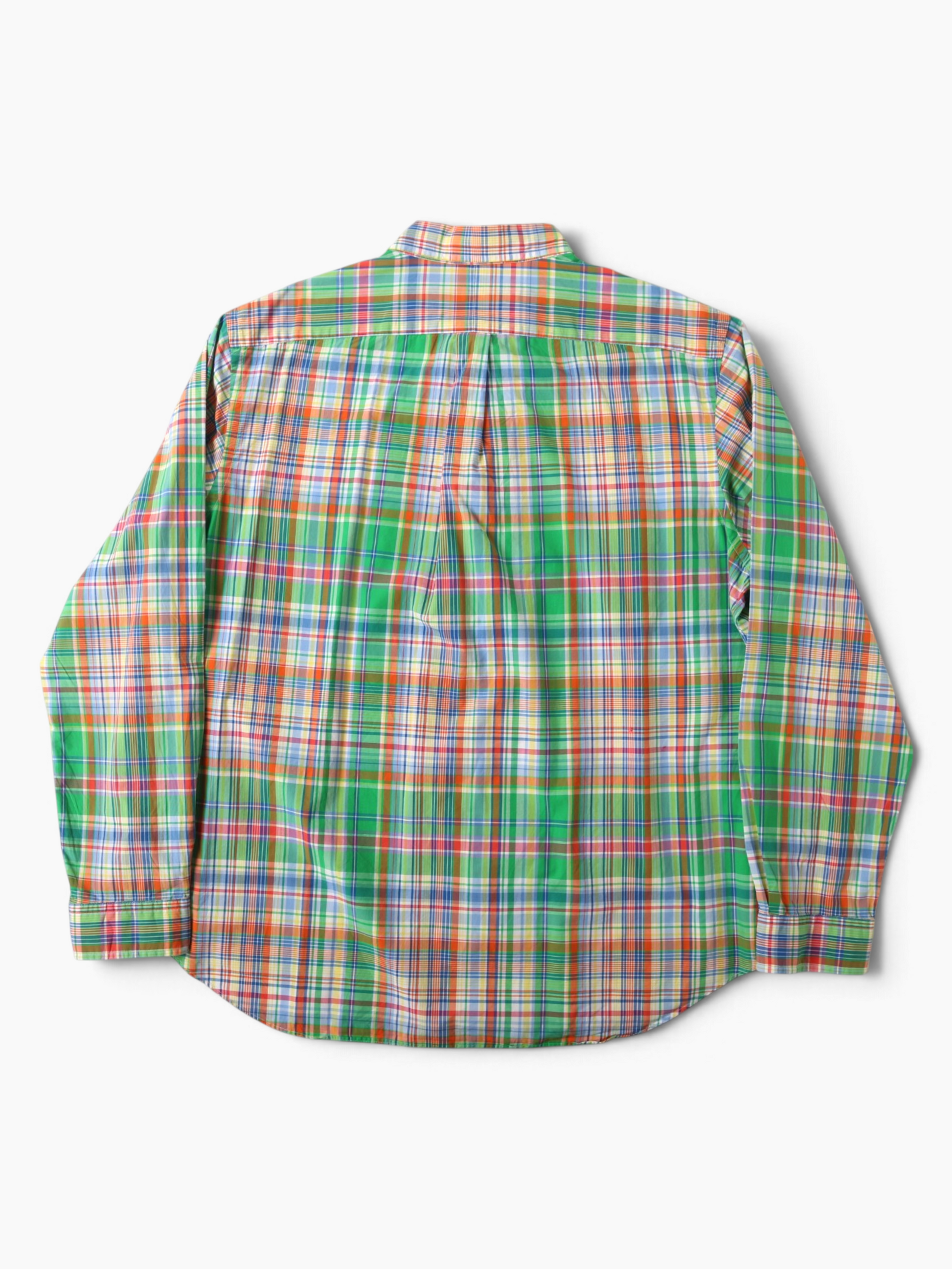 Vintage Shirt - Green Multi Check