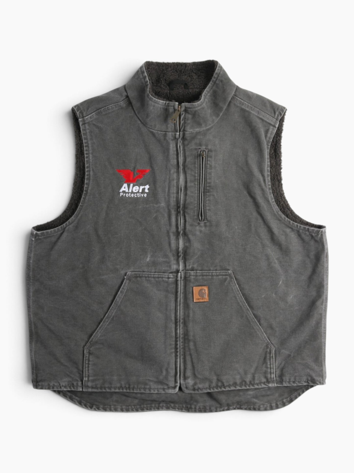 Lined Vest - Grey