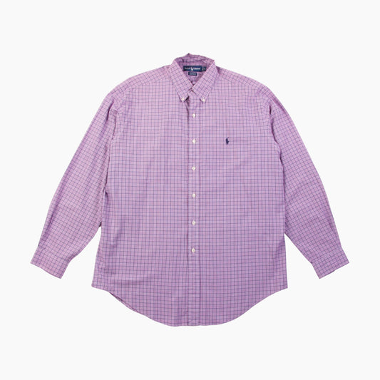 Vintage Shirt - Purple Check - American Madness