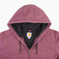 Active Hooded Jacket - Washed Lilac