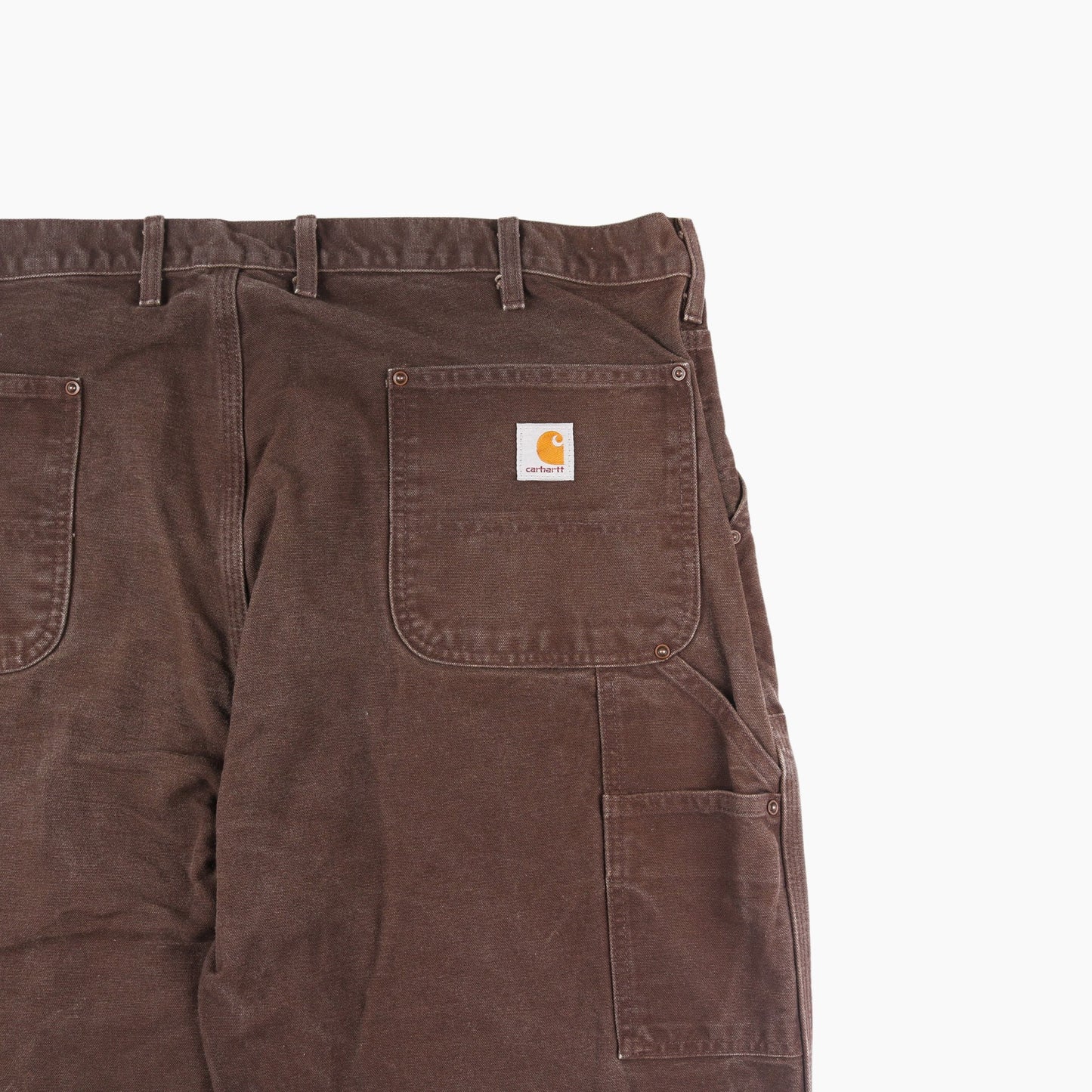 Vintage Double Knee Carpenter Pants - Brown - 42/32