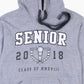 Vintage 'Senior' Graphic Hooded Sweatshirt