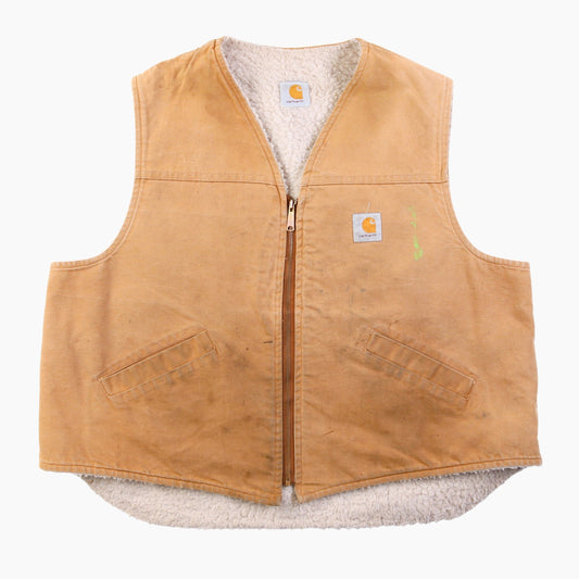 Lined Vest - Washed Hamilton Brown