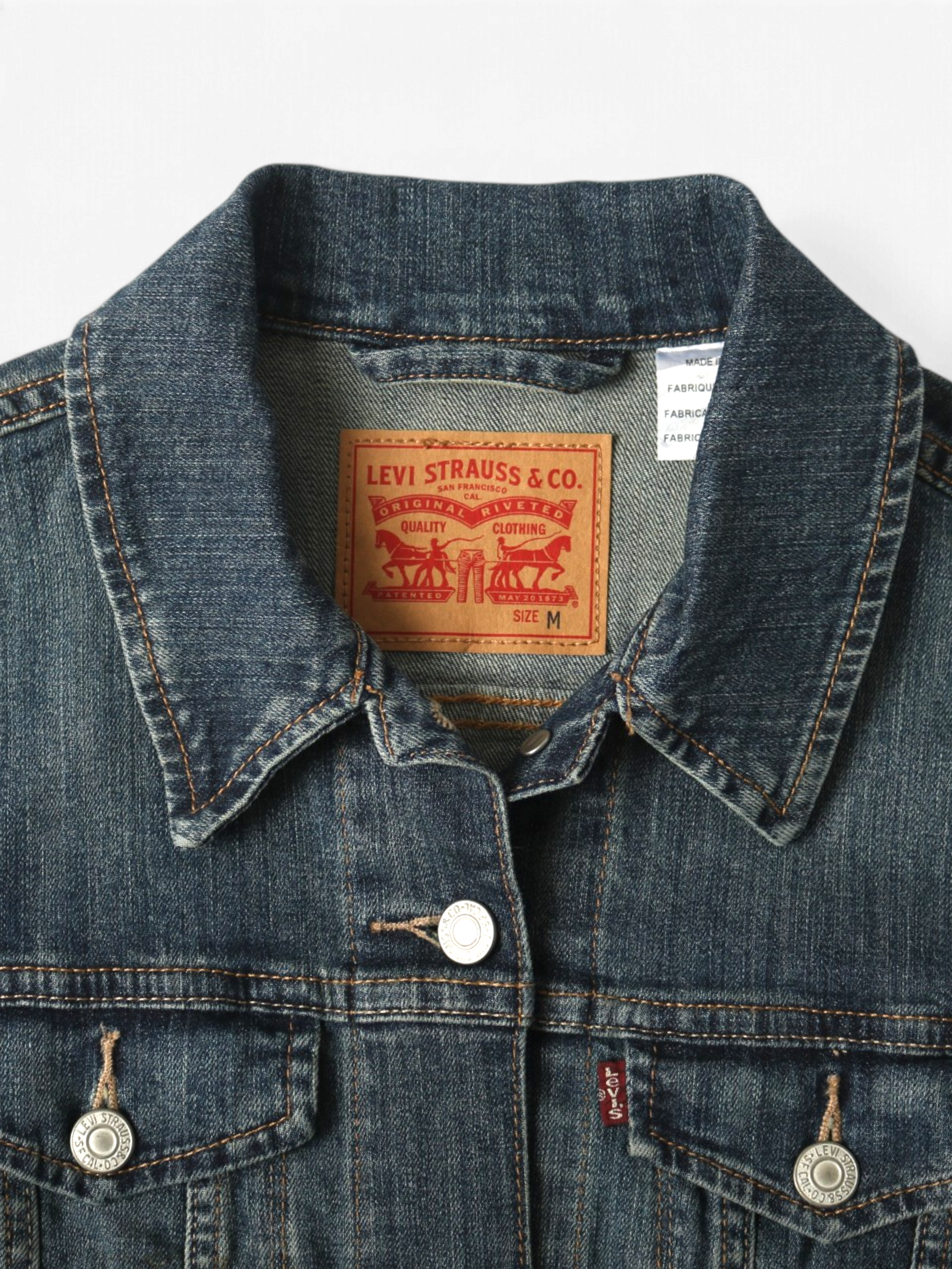Vintage Denim Trucker Jacket