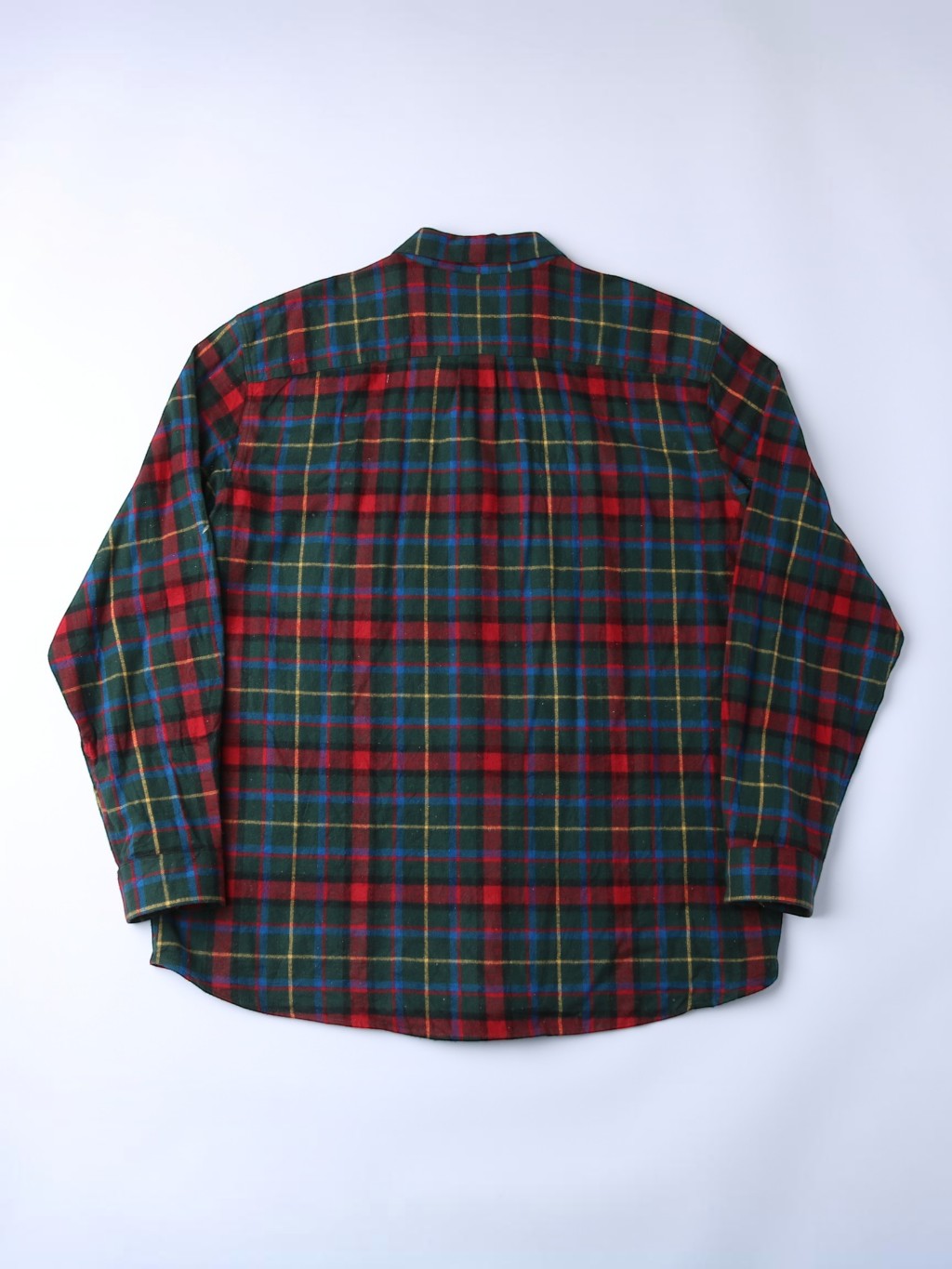 Vintage Flannel Shirt - Red Check