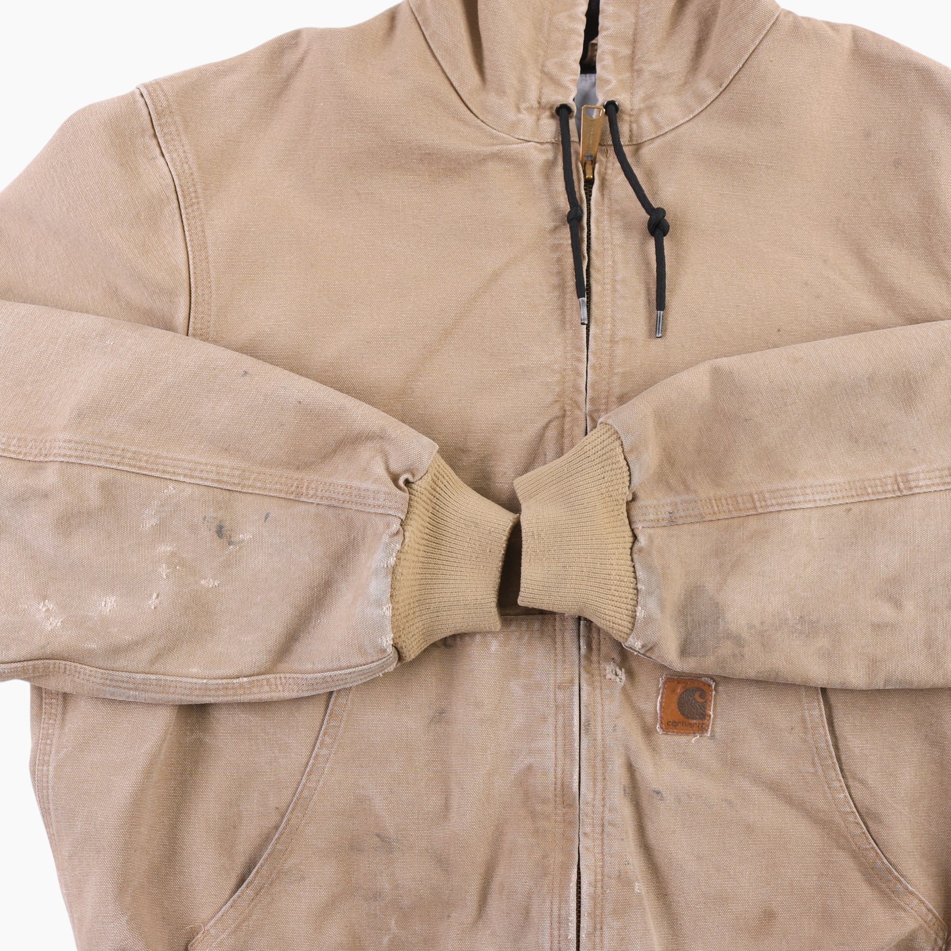Hooded Active Jacket - Sand