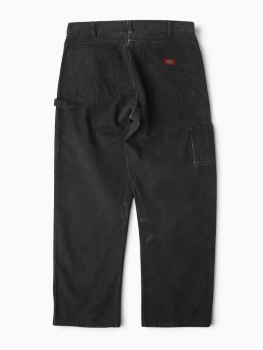 Vintage Carpenter Pants - Black - 34/32