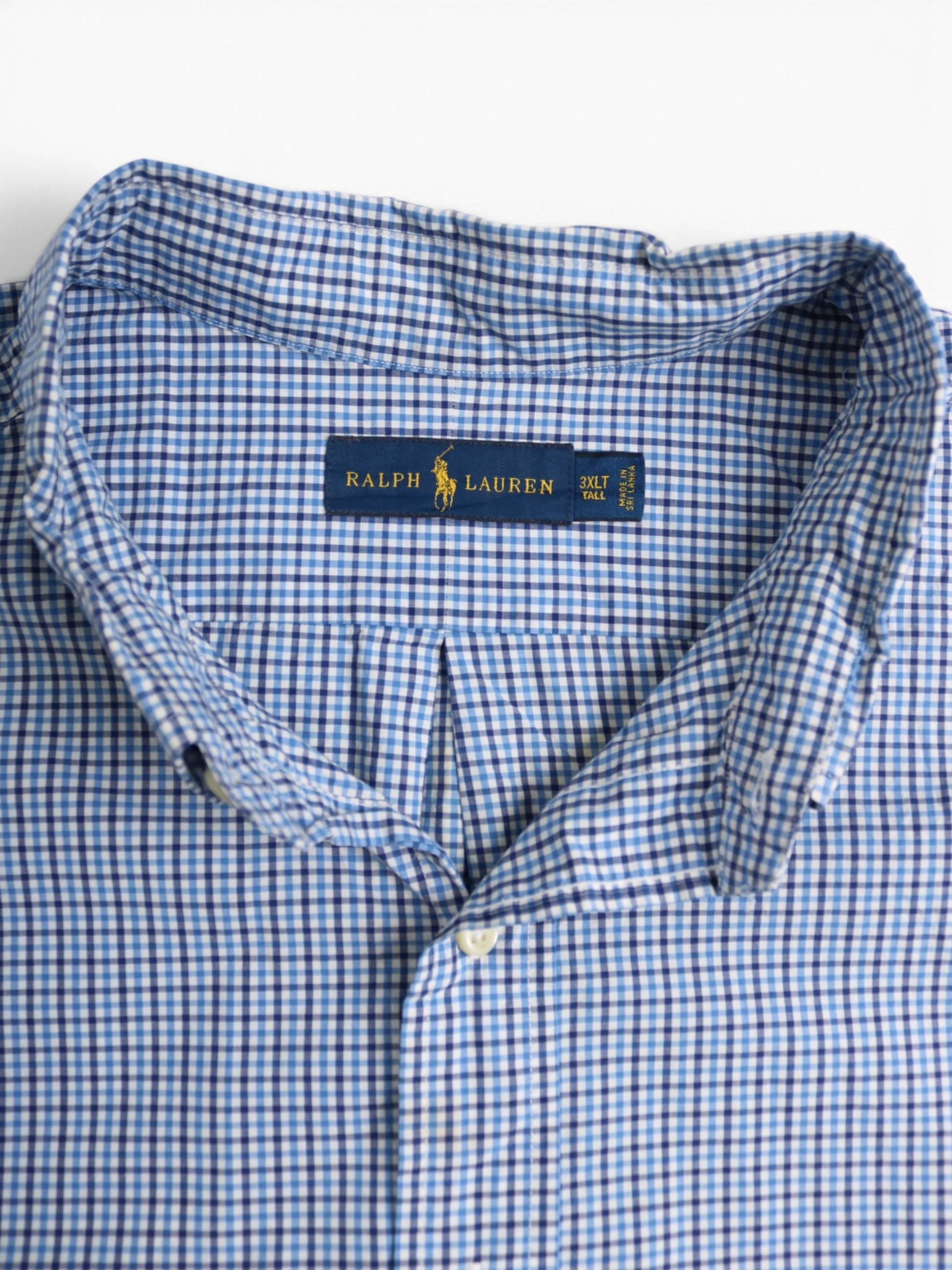 Vintage Shirt - Blue Check