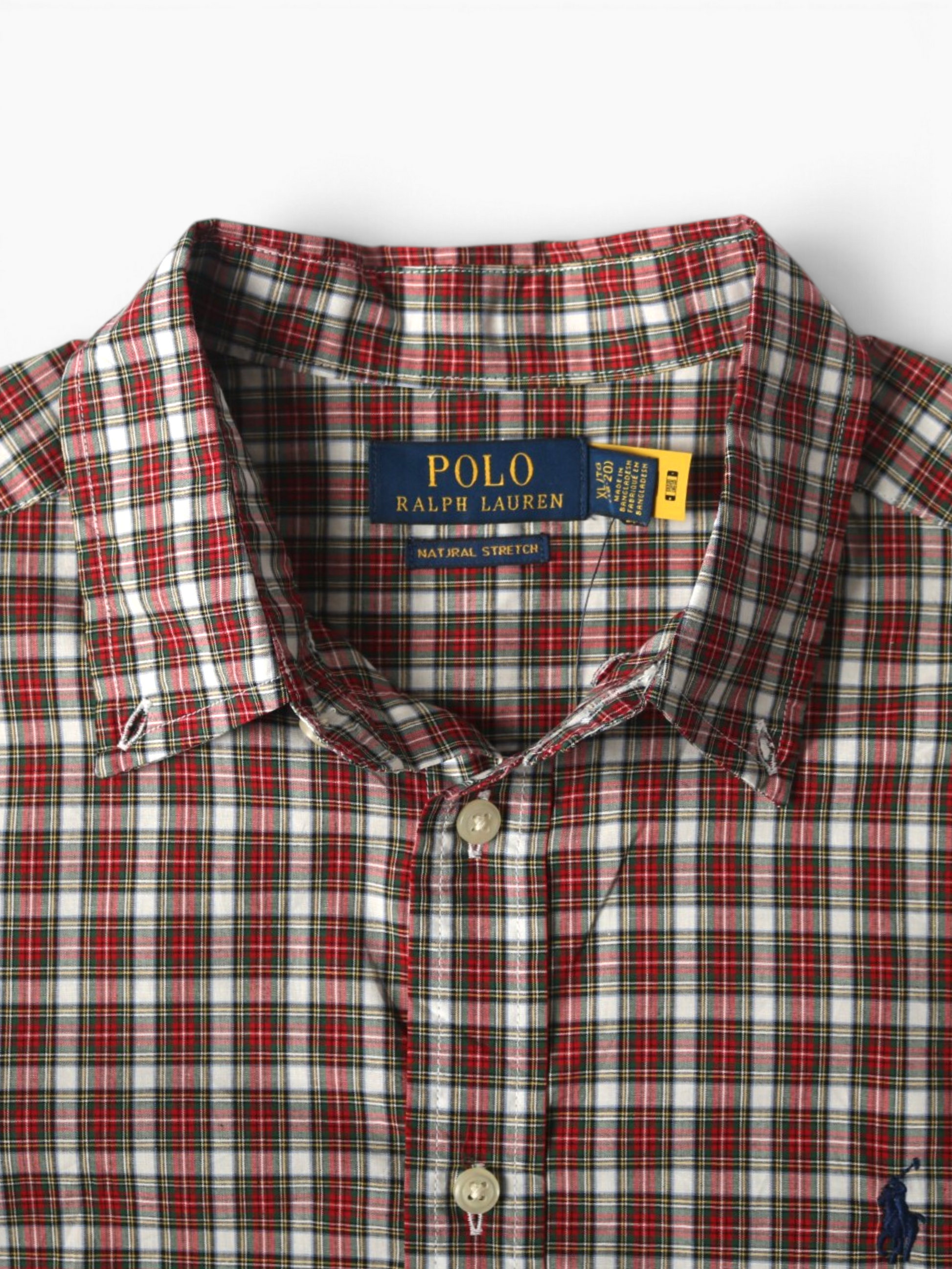 Vintage Shirt - Red Check