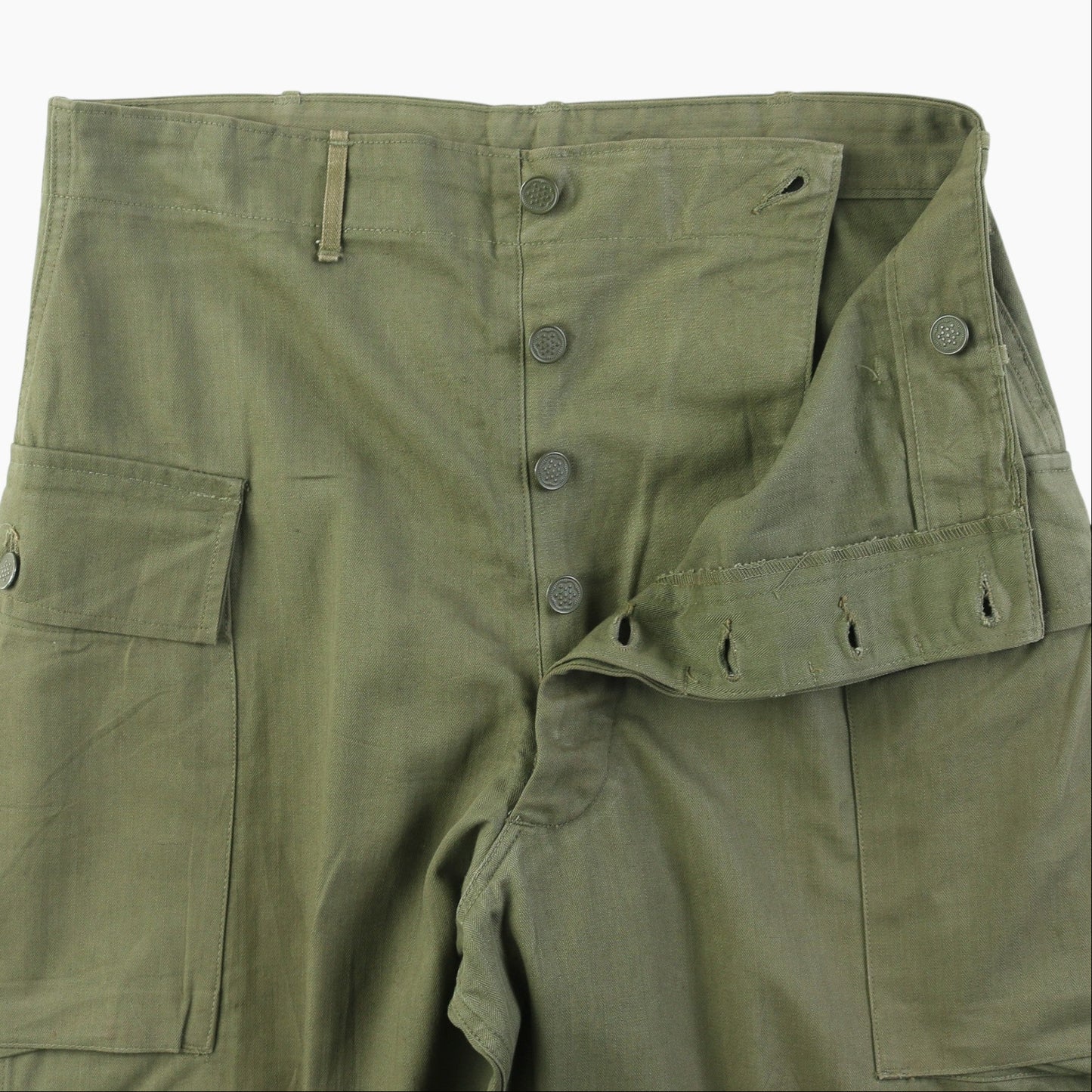 Vintage M-43 HBT Army Pants