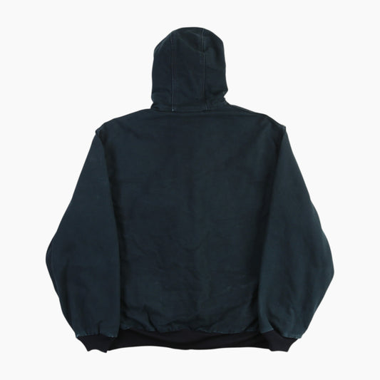 Hooded Active Jacket - Black