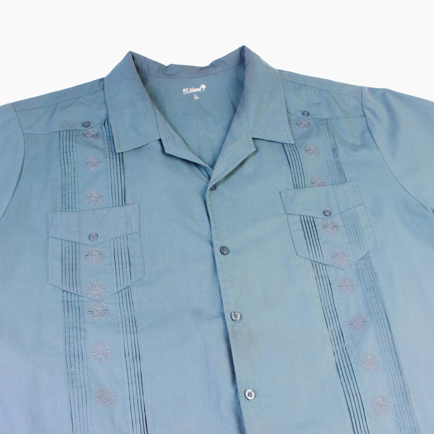 Vintage kubanisches Guayabera-Hemd