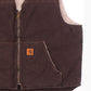 Lined Vest - Brown