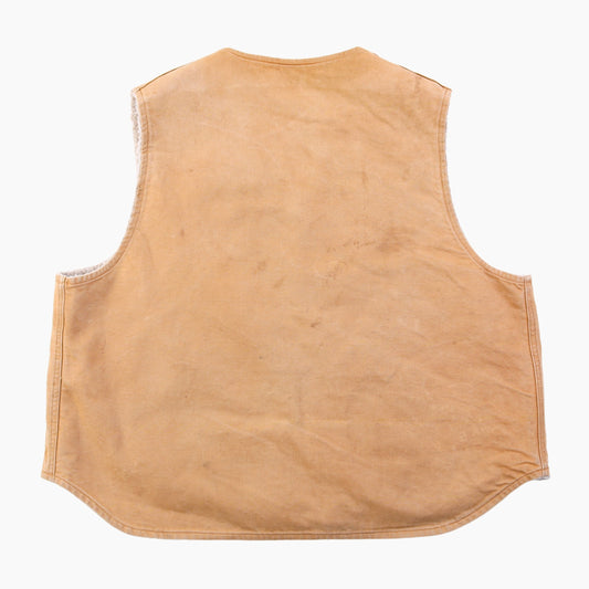 Lined Vest - Washed Hamilton Brown