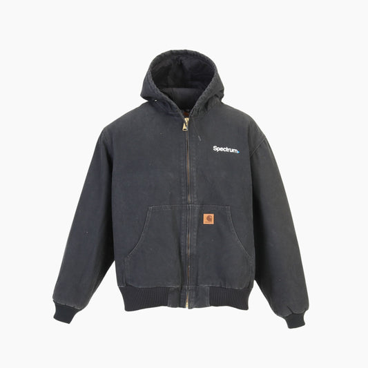 Active Hooded Jacket -  Washed Black - American Madness
