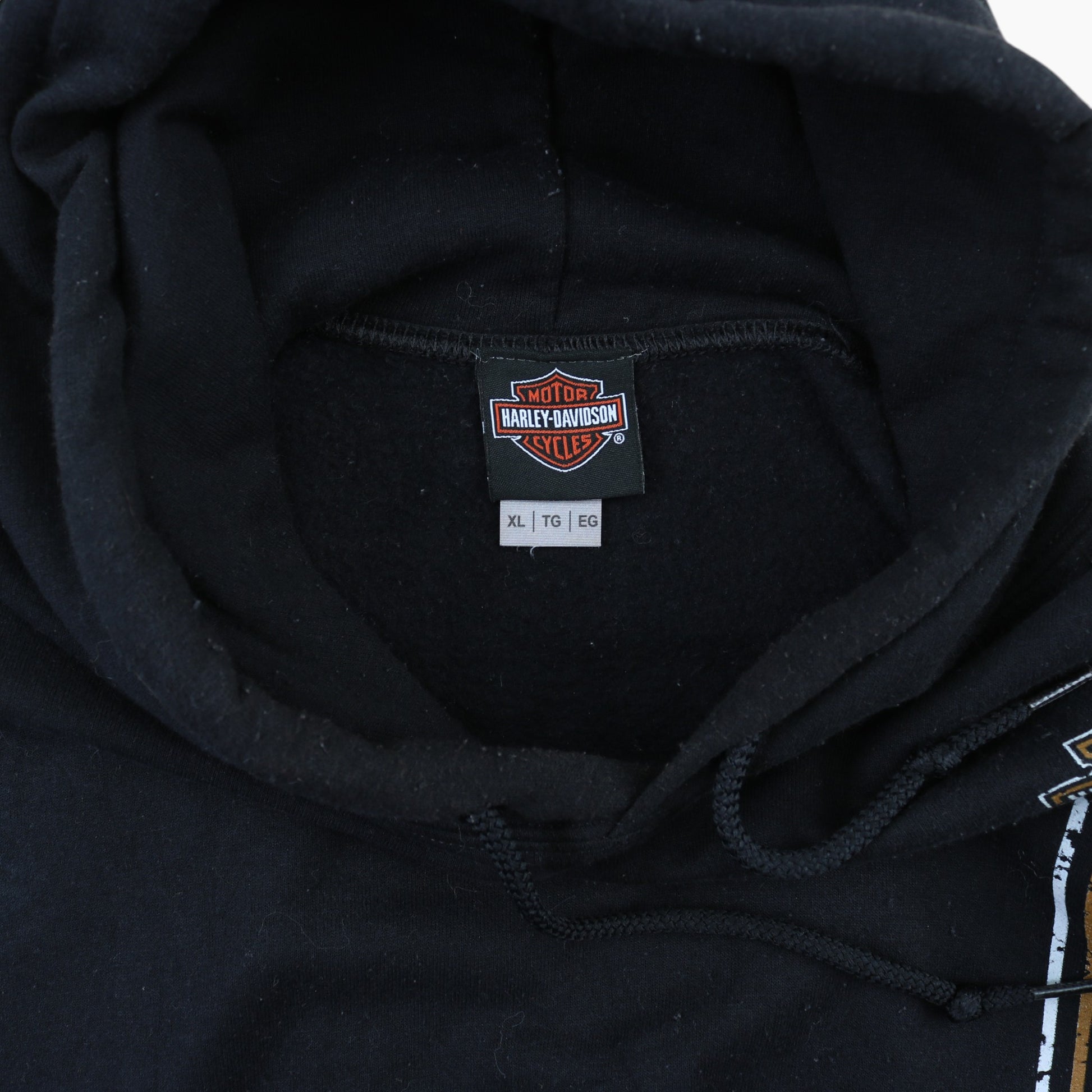 'Folsom' Hooded Sweatshirt - Black