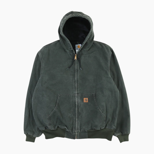 Hooded Active Jacket - Green