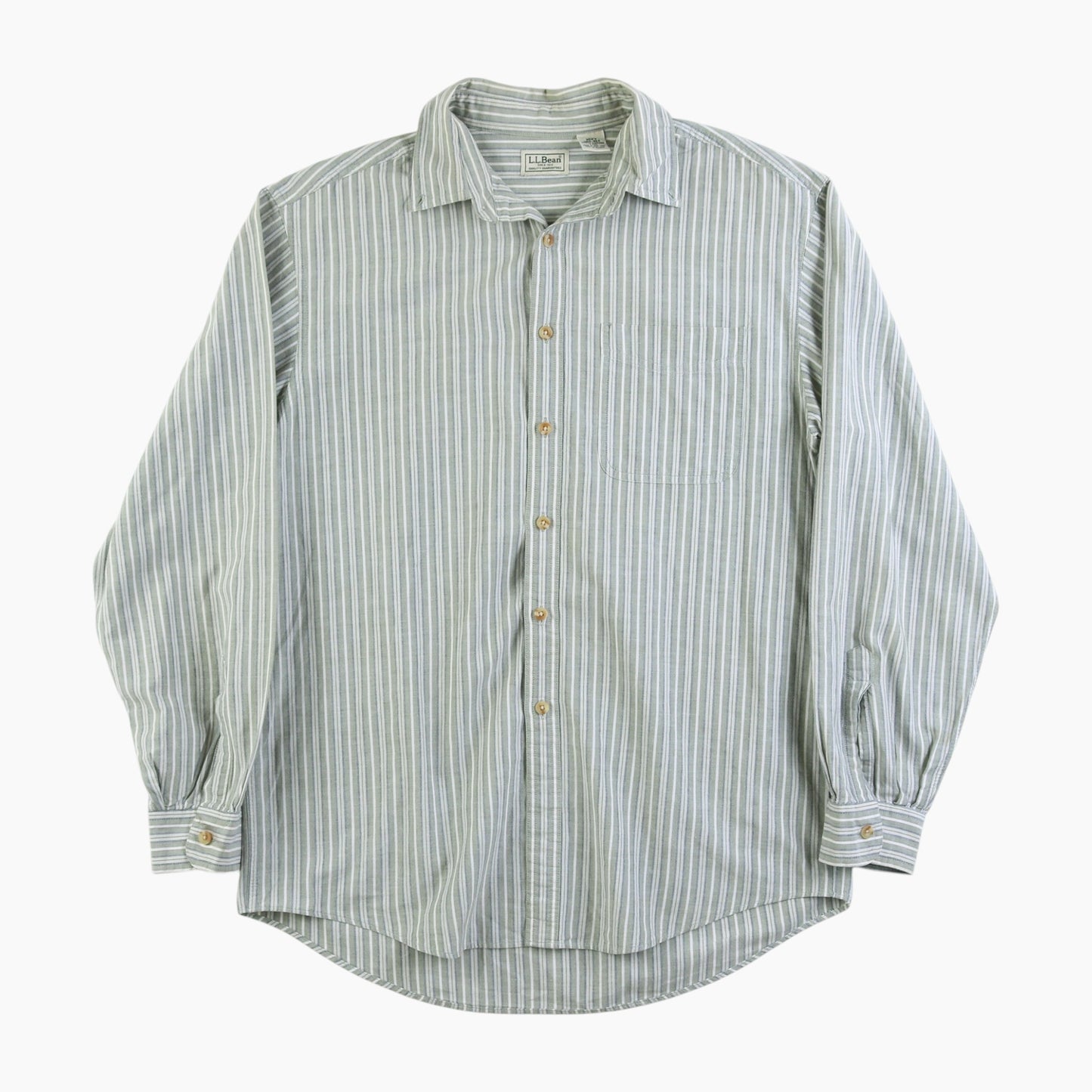 Vintage Shirt - Green Stripe