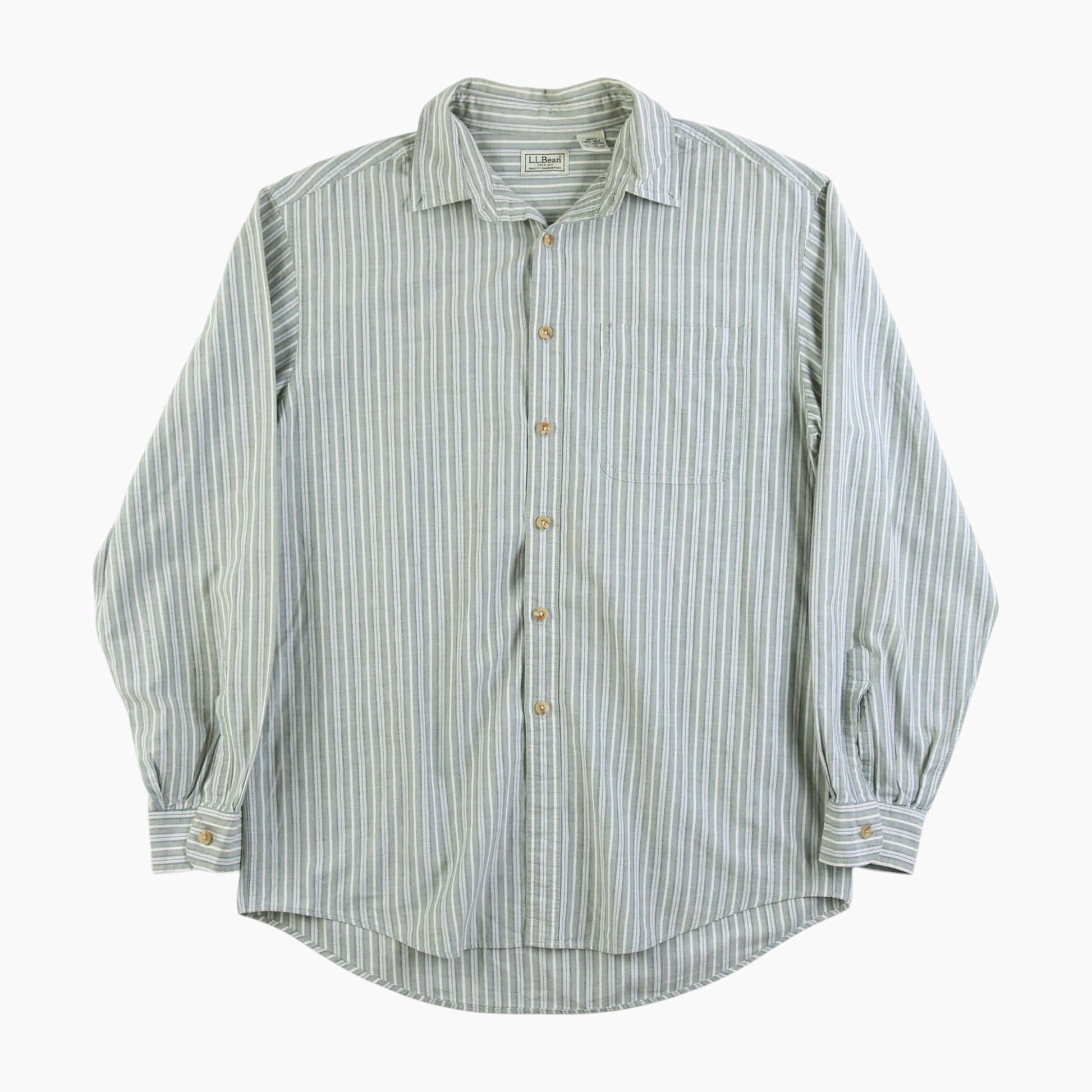 Vintage Shirt - Green Stripe