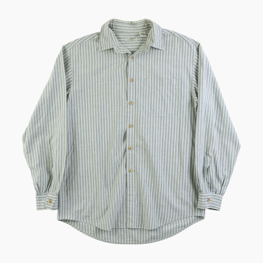 Vintage Shirt - Green Stripe