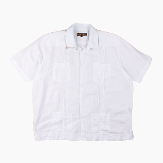Vintage Cuban Guayabera Shirt - American Madness