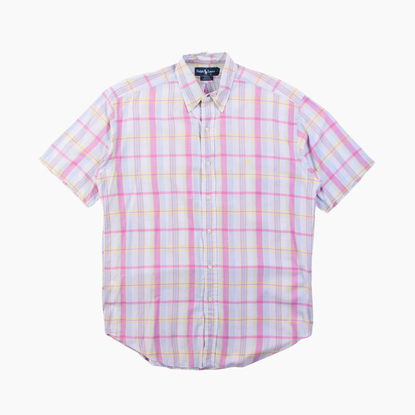 Vintage Shirt - Pink Check - American Madness