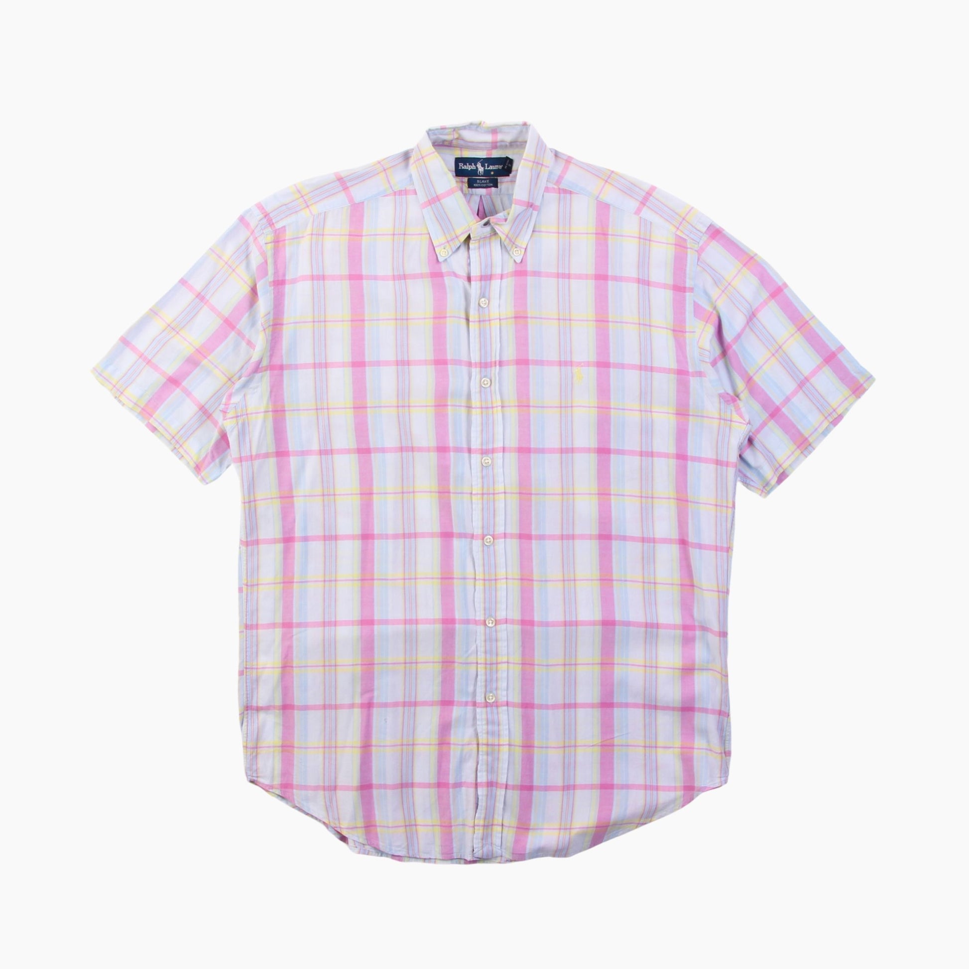 Vintage Shirt - Pink Check - American Madness