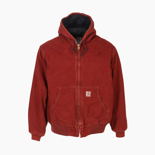 Active Hooded Jacket - Maroon