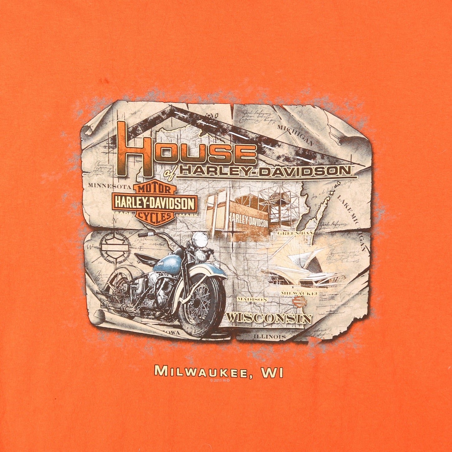 T-Shirt „House Of Harley Milwaukee“