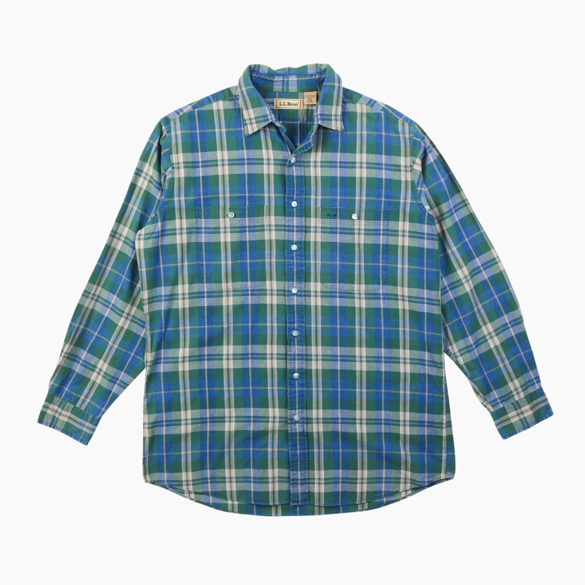 Vintage Shirt - Green Check - American Madness