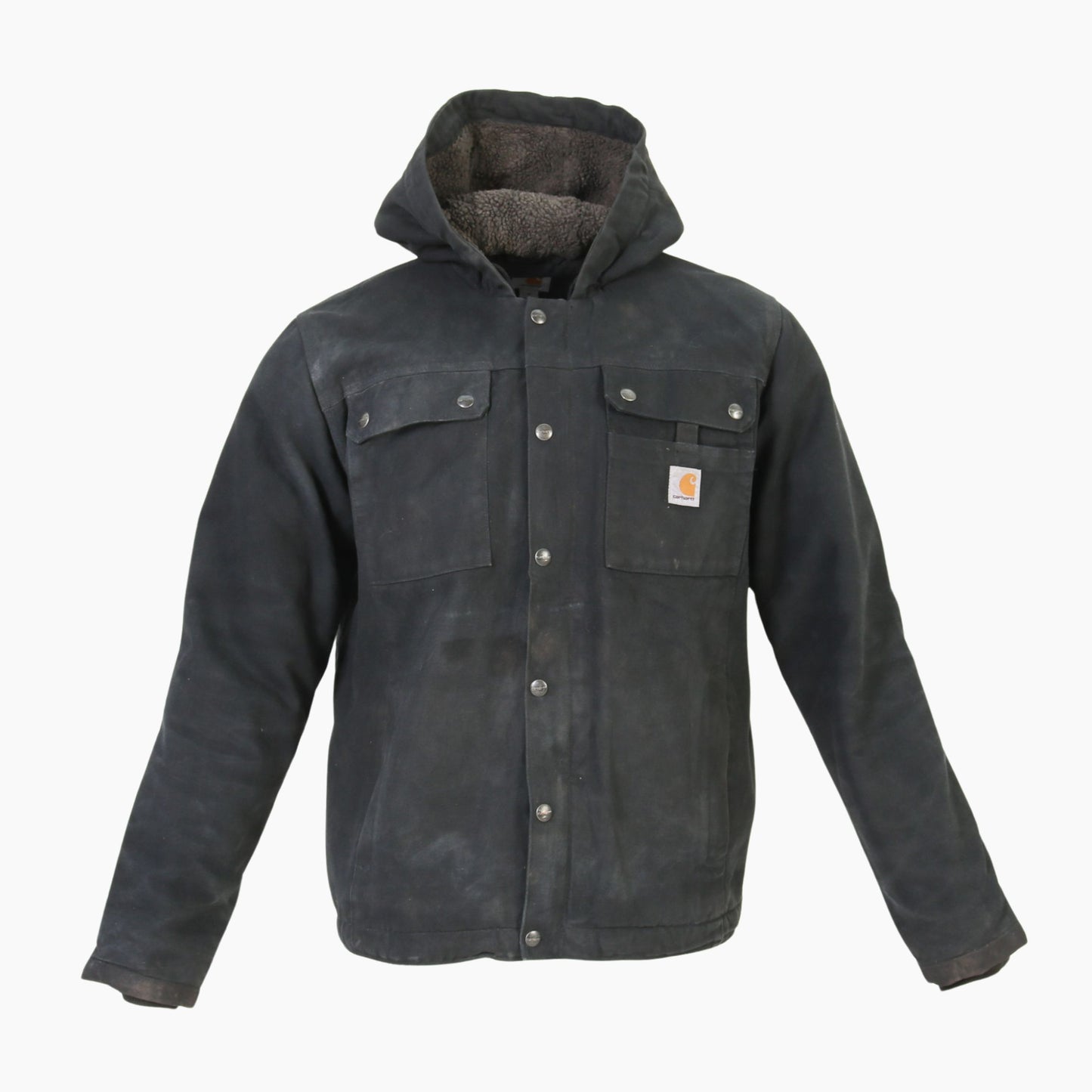 Active Hooded Jacket - Washed Black