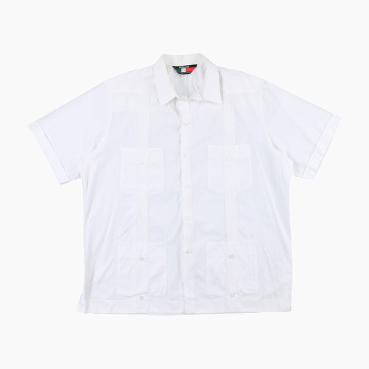 Vintage Cuban Guayabera Shirt