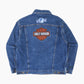 Denim Jacket 'GLACIER HARLEY DAVIDSON RIDERS' - Blue