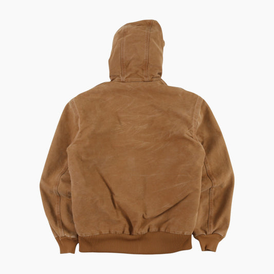 Active Hooded Jacket - Brown